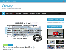 Tablet Screenshot of convoy.hr